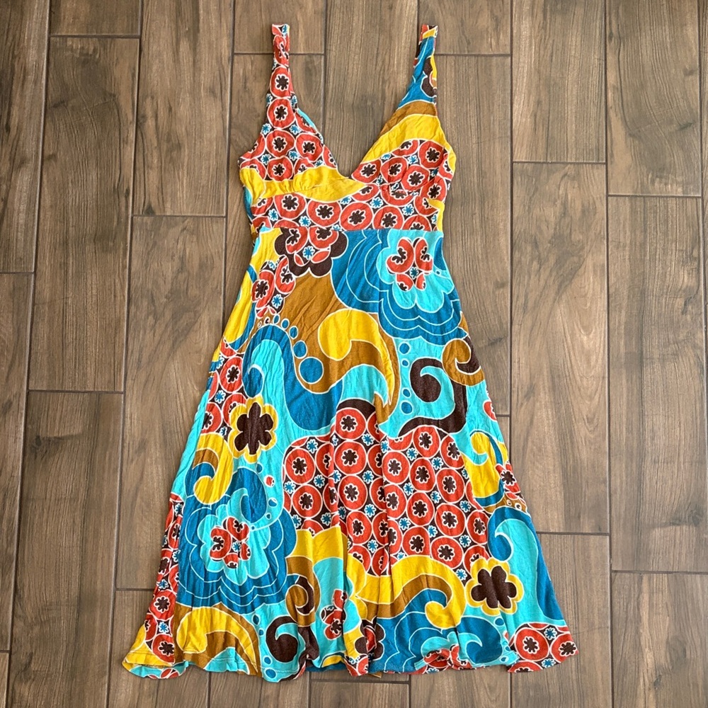 Ambiance Multicolor Floral Midi Dress